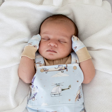Taking Flight Organic Cotton Mittens | Snuggle Hunny