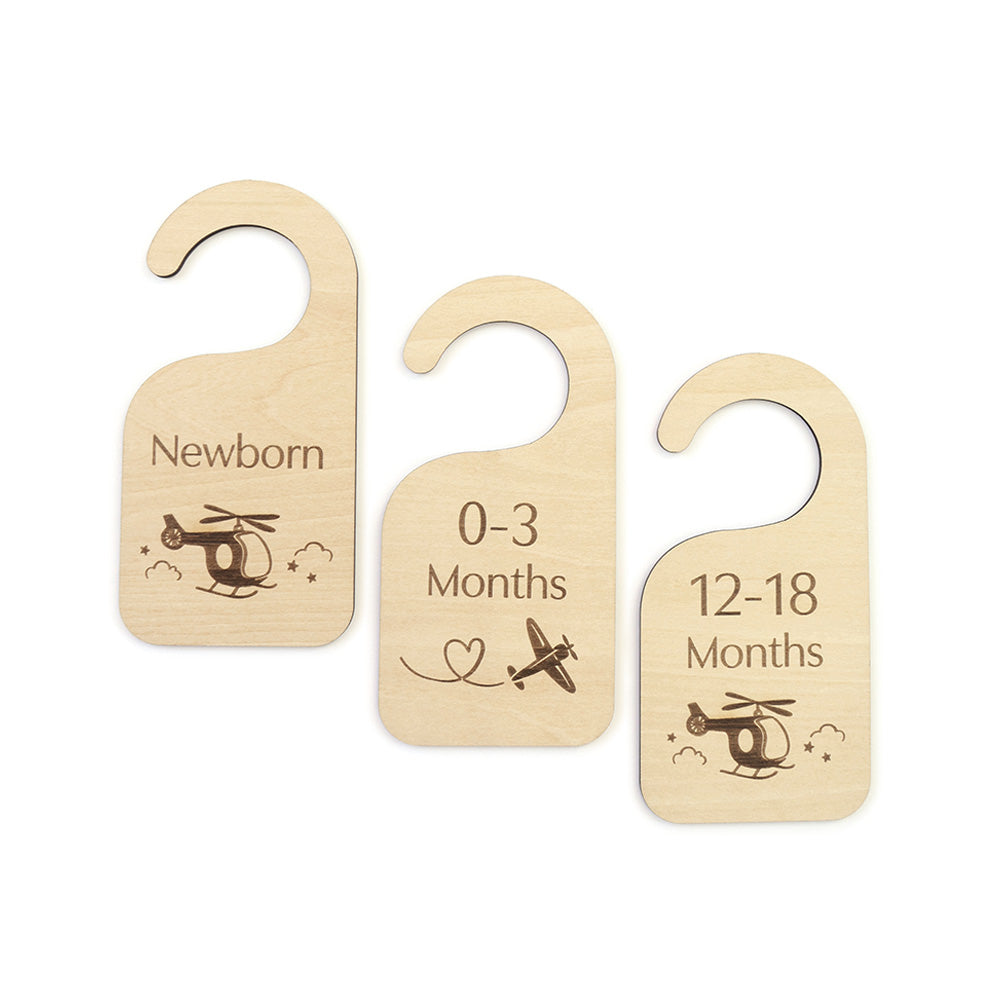 Taking Flight Wooden Wardrobe Dividers - View 2