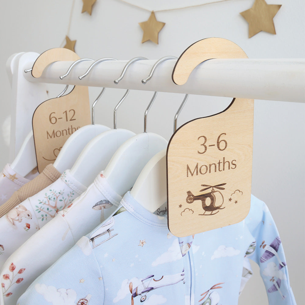 Taking Flight Wooden Wardrobe Dividers - View 1