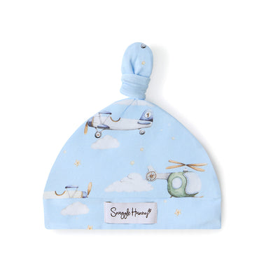 Taking Flight Organic Knotted Beanie | Snuggle Hunny