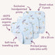 Taking Flight Organic Wash Cloths - 3 Pack - Thumbnail 2