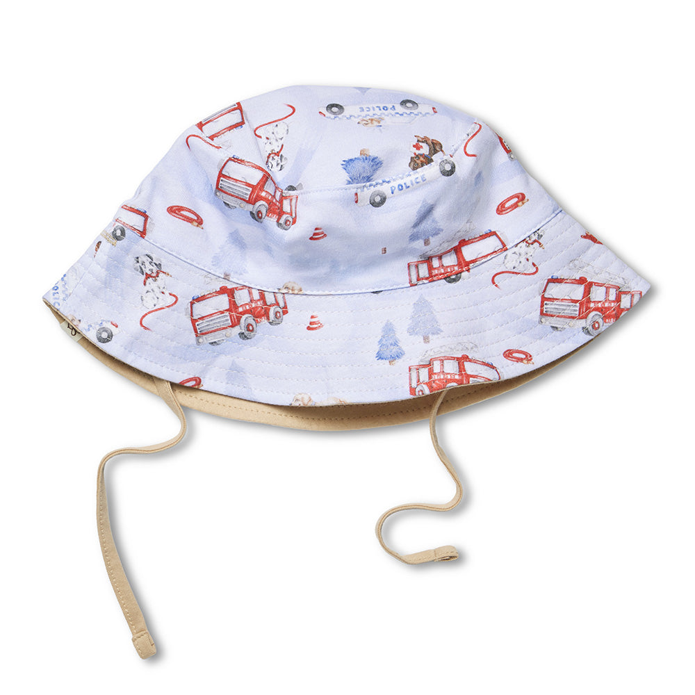 To The Rescue Reversible Cotton Bucket Hat - View 2