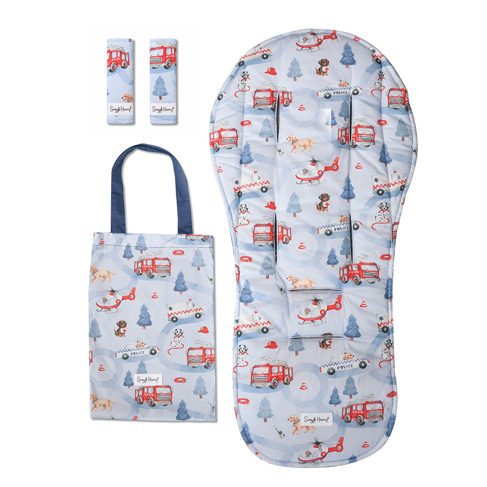 Bundle - To The Rescue Pram Liner & Strap Cover Set - View 1