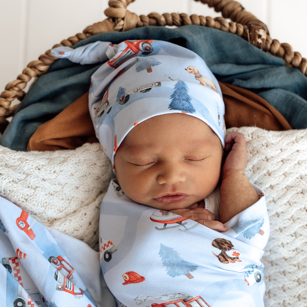 To The Rescue Organic Knotted Beanie - View 5