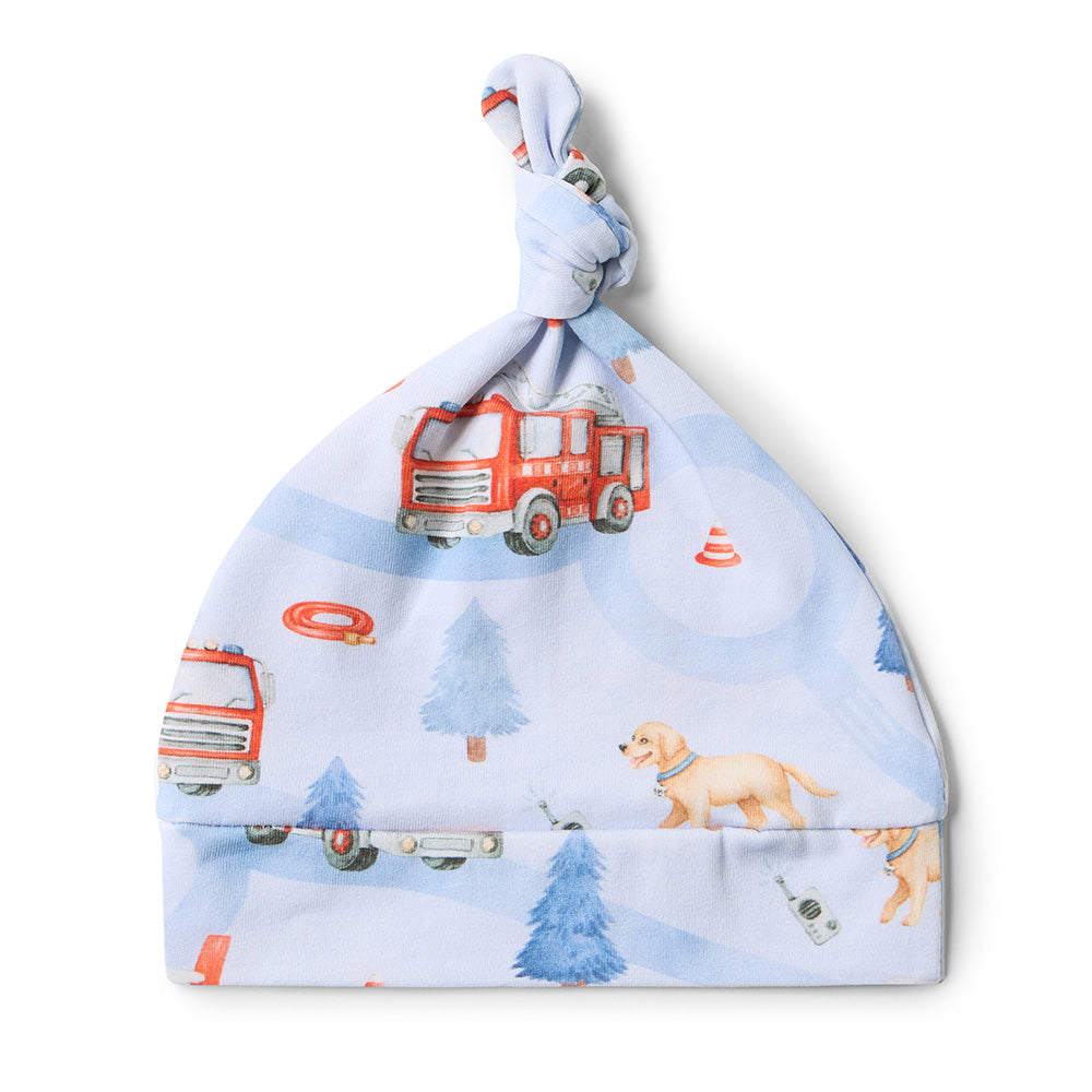 To The Rescue Organic Knotted Beanie - View 6