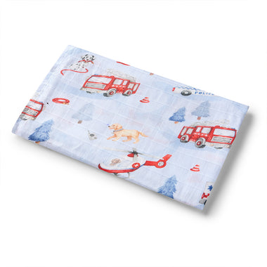 To The Rescue Organic Muslin Wrap | Snuggle Hunny