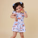To The Rescue Short Sleeve Organic Dress - Thumbnail 7
