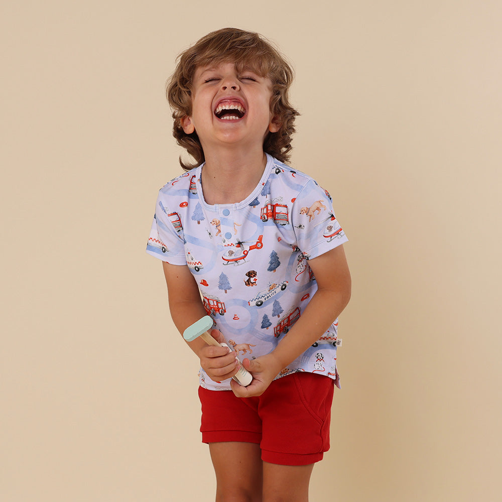 To The Rescue Organic Short Sleeve Top - View 4