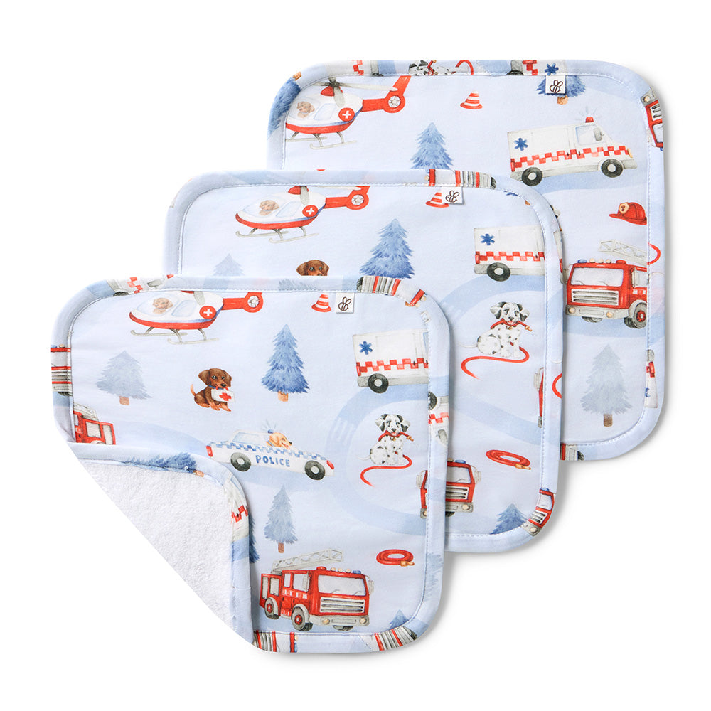 To The Rescue Organic Wash Cloths - 3 Pack - View 1