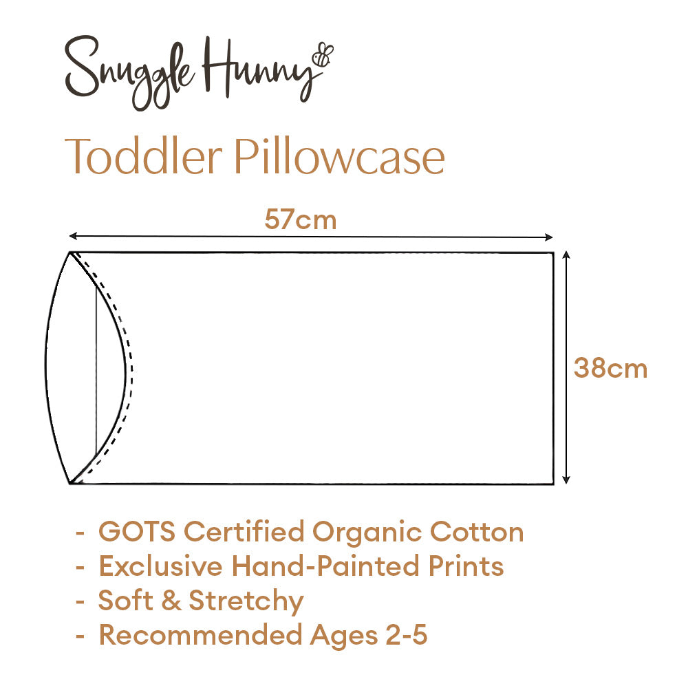 Taking Flight Organic Cotton Toddler Pillowcase - View 4