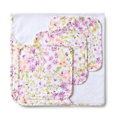 Isla Organic Baby Towel & Wash Cloth Set | Snuggle Hunny