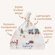 Trains Organic Knotted Beanie - Thumbnail 4