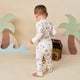 Treasure Island Organic Snugglesuit Convertible Romper - Thumbnail 8