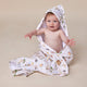 Treasure Island Organic Hooded Baby Towel - Thumbnail 3