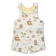 Treasure Island Organic Snuggle Overall Shorts - Thumbnail 2