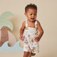 Treasure Island Organic Snuggle Overall Shorts - Thumbnail 3