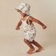 Treasure Island Organic Snuggle Overall Shorts - Thumbnail 9