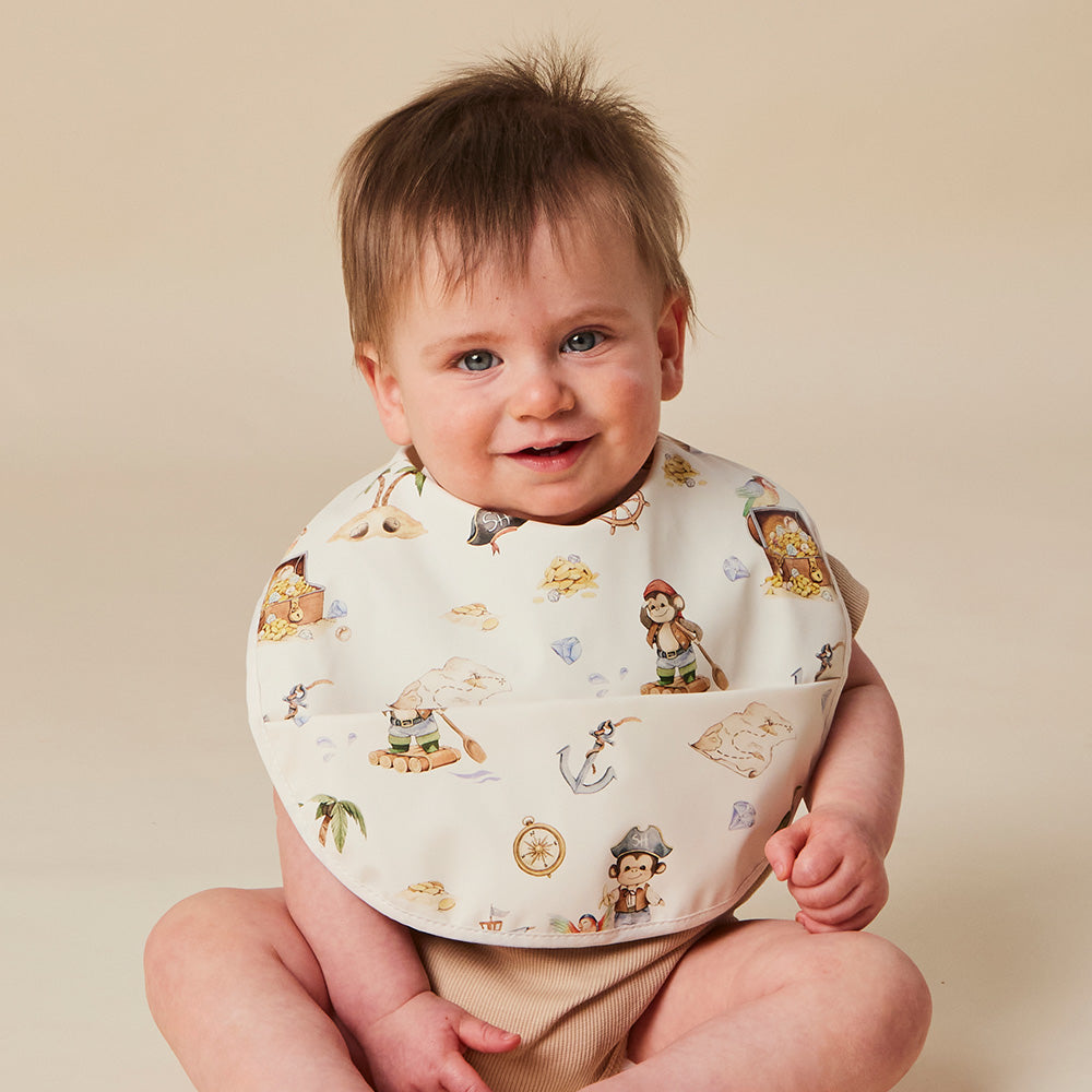 Treasure Island Snuggle Bib - View 1