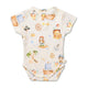 Treasure Island Short Sleeve Organic Bodysuit - Thumbnail 2