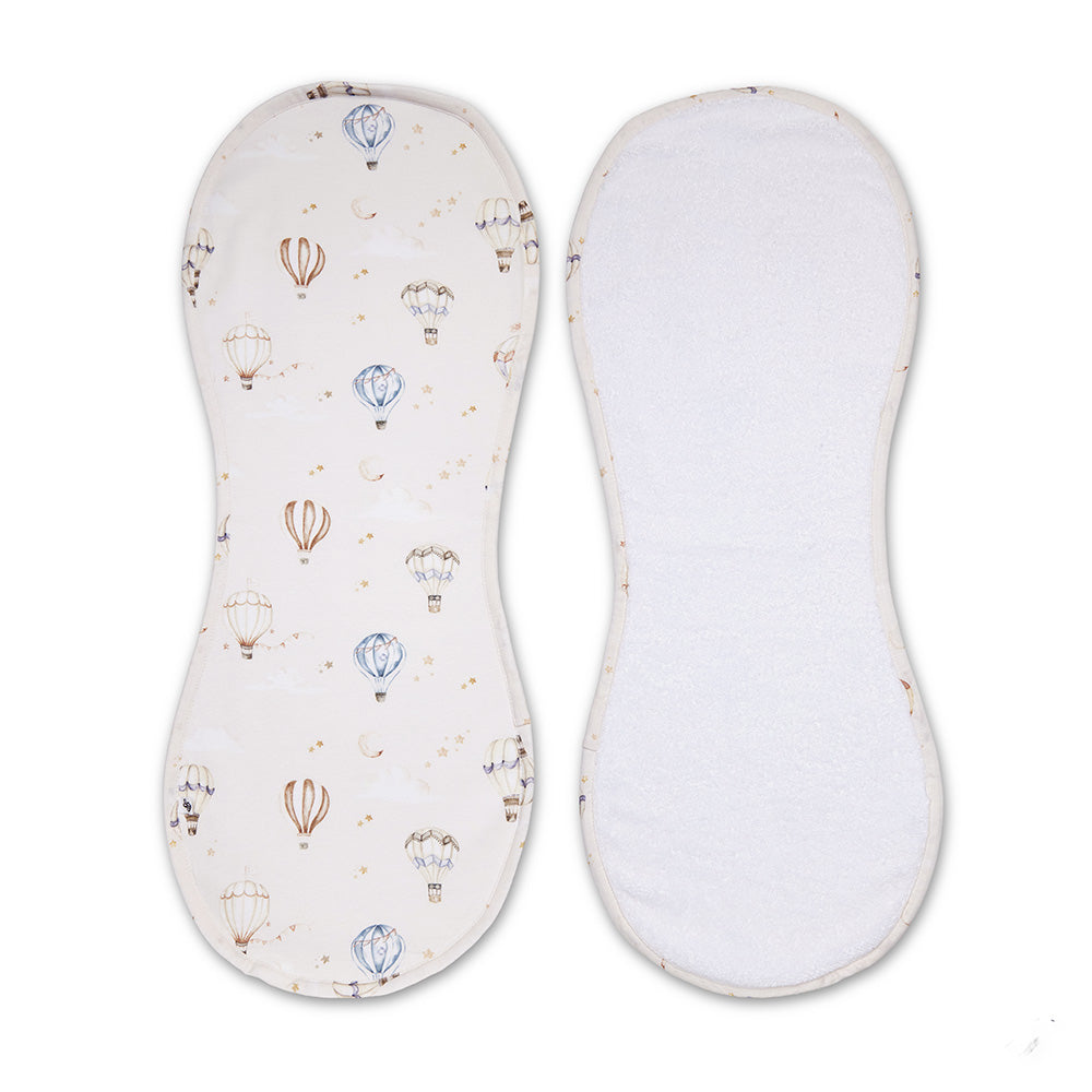 Up & Away Organic Cotton Burp Cloth - View 2
