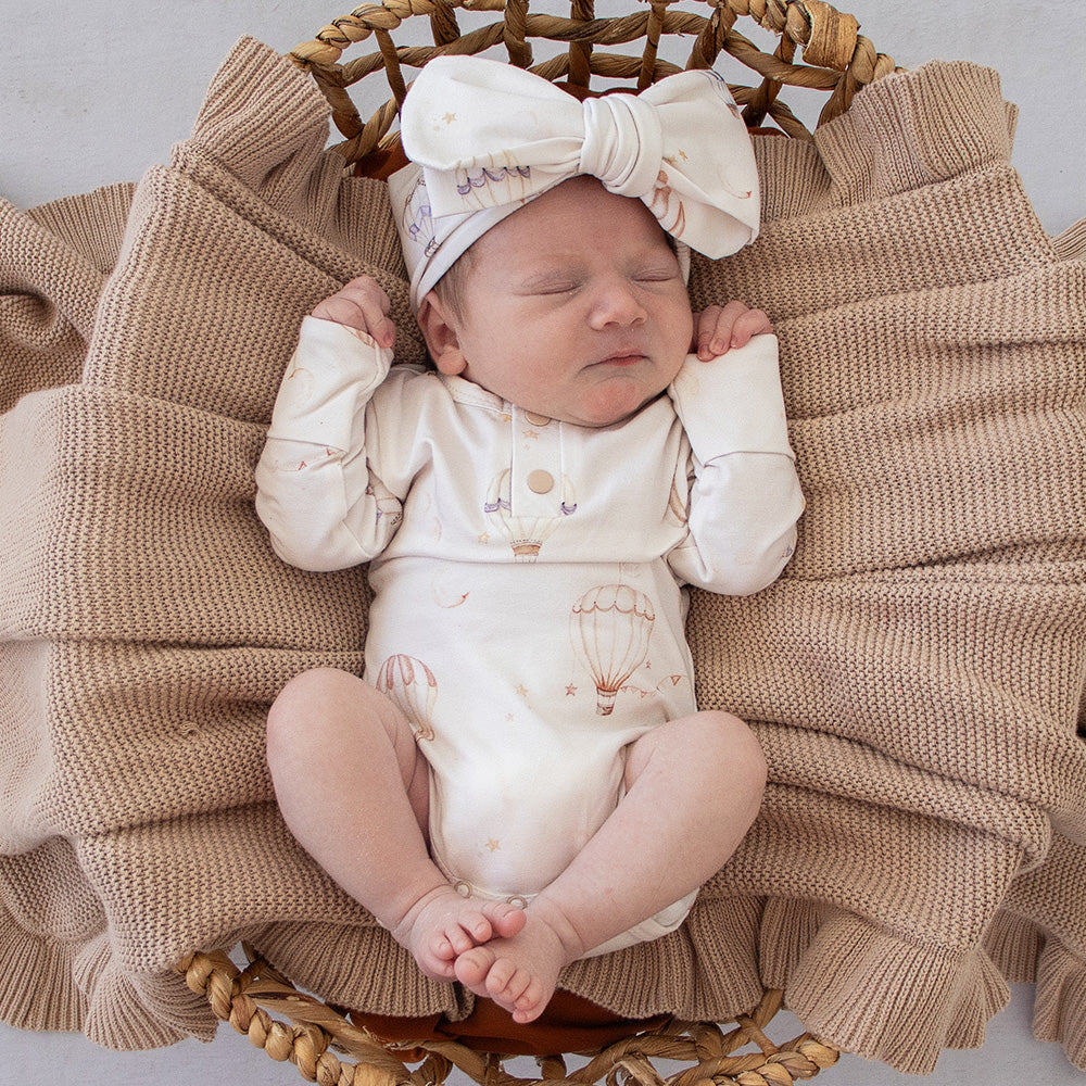 Up & Away Long Sleeve Organic Bodysuit - View 5