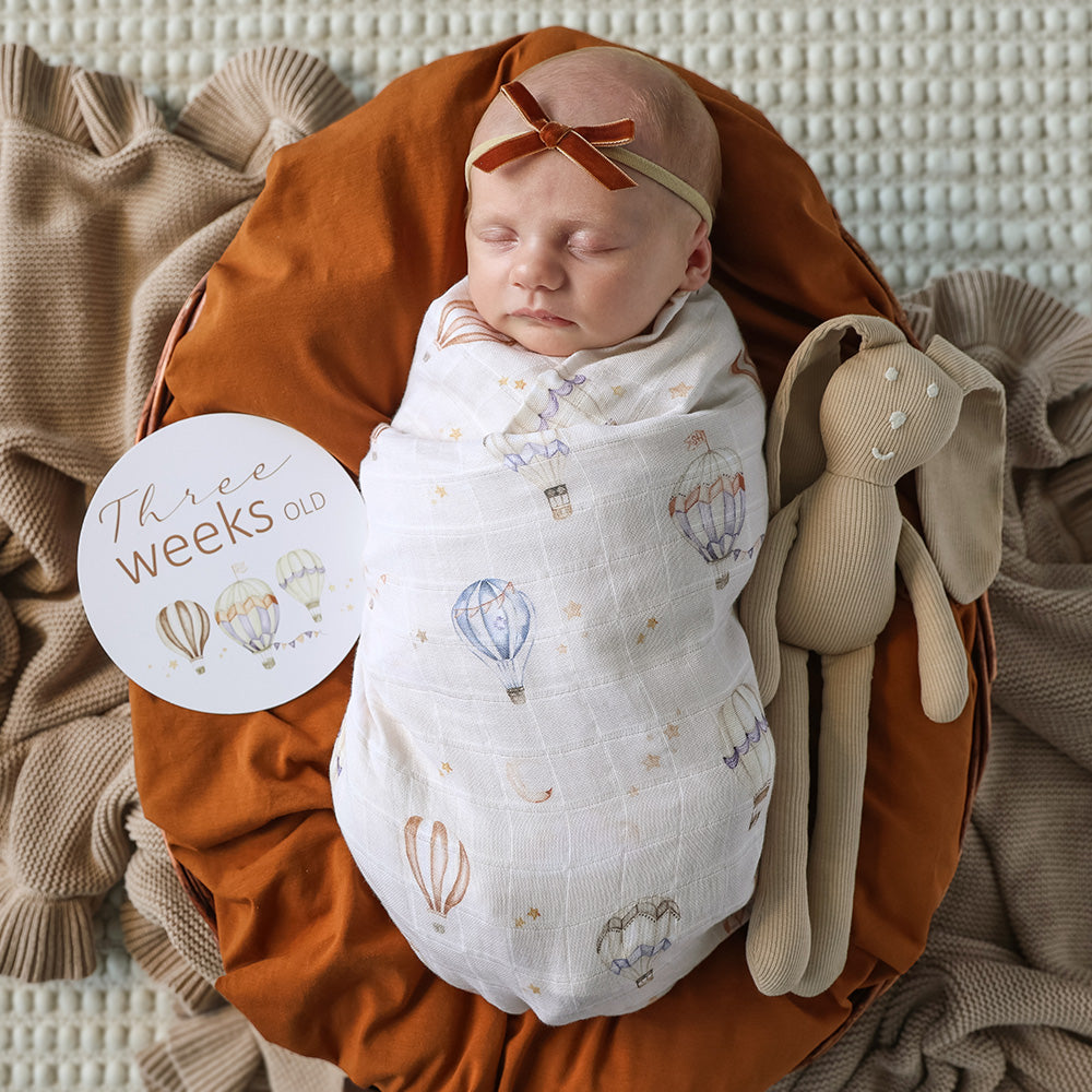 Up & Away Organic Muslin Wrap - View 4