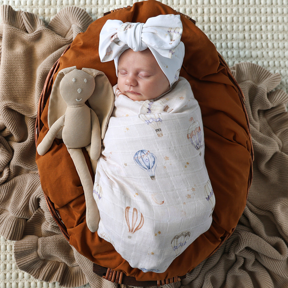 Up & Away Organic Muslin Wrap - View 6