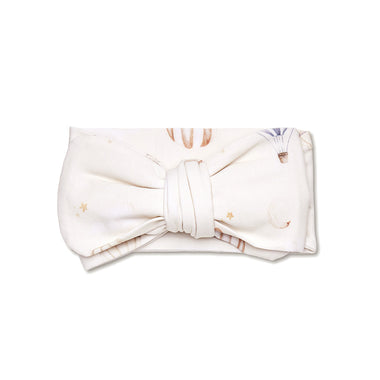 Up & Away Organic Oversized Bow | Snuggle Hunny