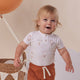 Up & Away Short Sleeve Organic Bodysuit - Thumbnail 3