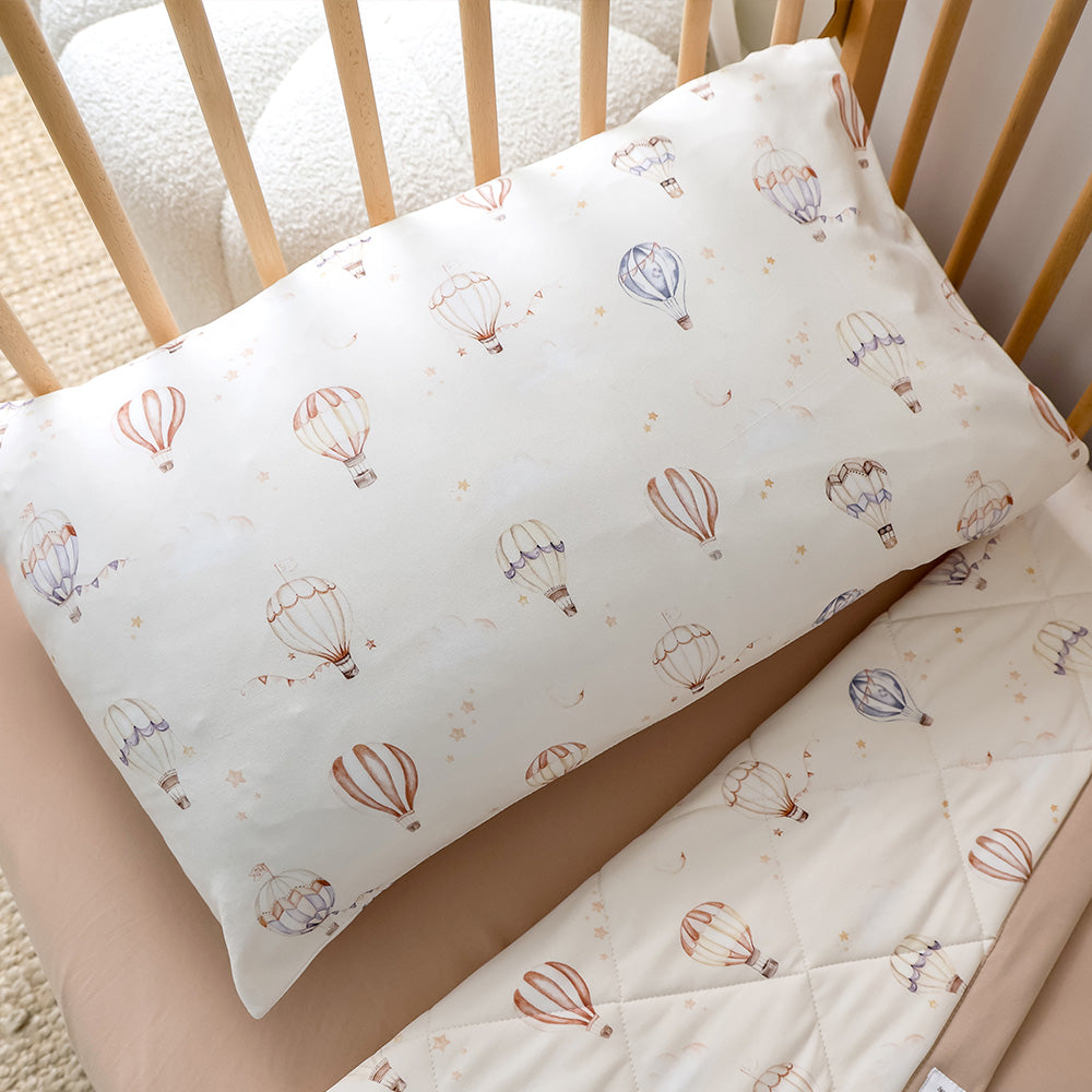 Up & Away Organic Cotton Toddler Pillowcase - View 1