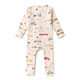 Vintage Cars Organic Snugglesuit Convertible Romper - Thumbnail 5