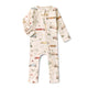 Vintage Cars Organic Snugglesuit Convertible Romper - Thumbnail 2