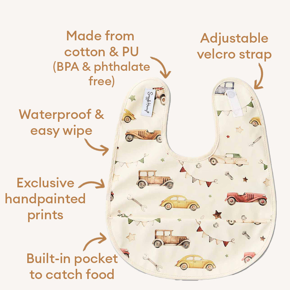 Vintage Cars Snuggle Bib - View 4