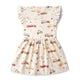 Vintage Cars Short Sleeve Organic Dress - Thumbnail 12