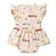 Vintage Cars Short Sleeve Organic Dress - Thumbnail 6