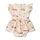 Vintage Cars Short Sleeve Organic Dress - Thumbnail 2