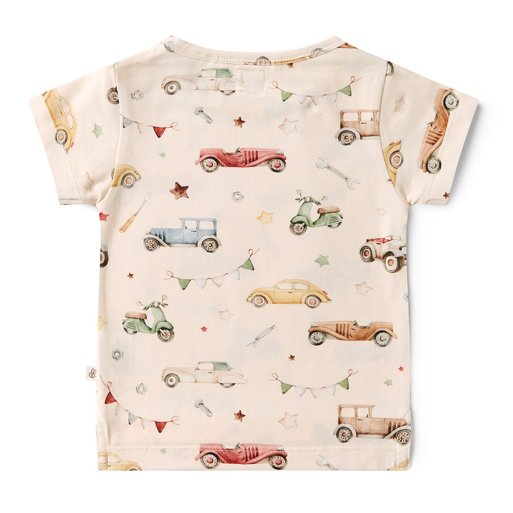 Vintage Cars Organic T-Shirt - View 6