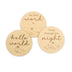 Whale Wooden Milestone Cards | Snuggle Hunny