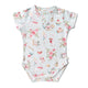 White Rabbit Short Sleeve Organic Bodysuit - Thumbnail 2