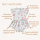 White Rabbit Short Sleeve Organic Dress - Thumbnail 6