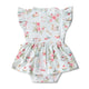 White Rabbit Short Sleeve Organic Dress - Thumbnail 4
