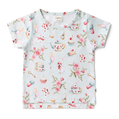 White Rabbit Organic T-Shirt | Snuggle Hunny