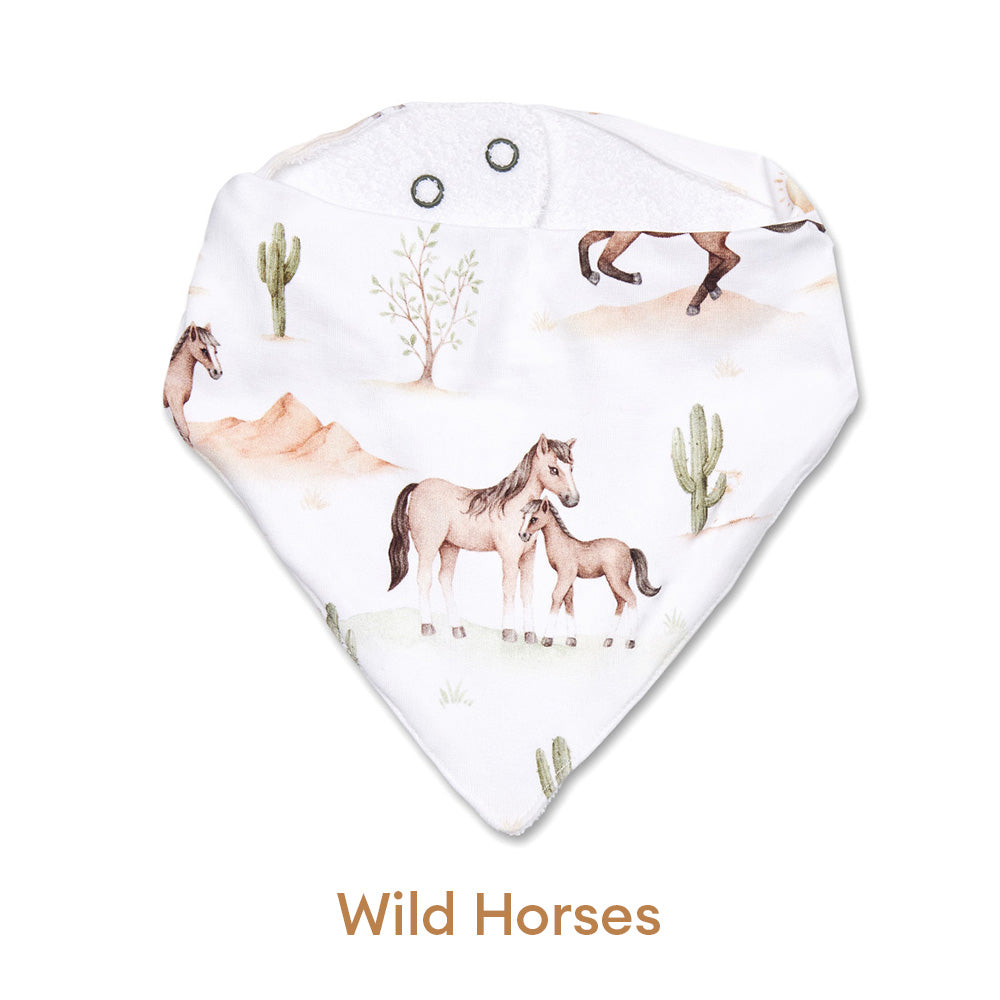Organic Dribble Bib 2 Pack - Pick Your Prints - View 48
