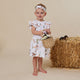 Wild Horses Short Sleeve Organic Dress - Thumbnail 7