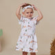 Wild Horses Short Sleeve Organic Dress - Thumbnail 4