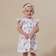 Wild Horses Short Sleeve Organic Dress - Thumbnail 20