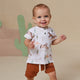 Wild Horses Organic Short Sleeve Top - Thumbnail 1