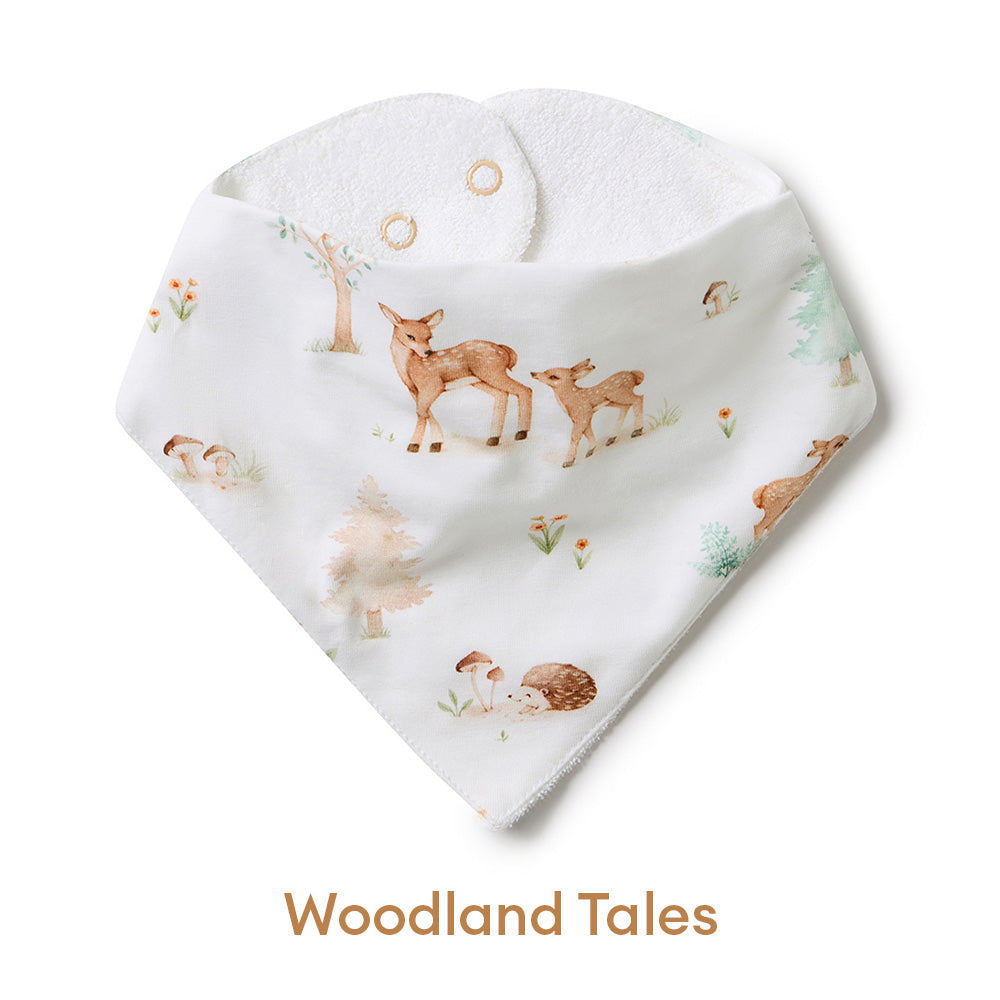 Organic Dribble Bib 2 Pack - Pick Your Prints - View 45