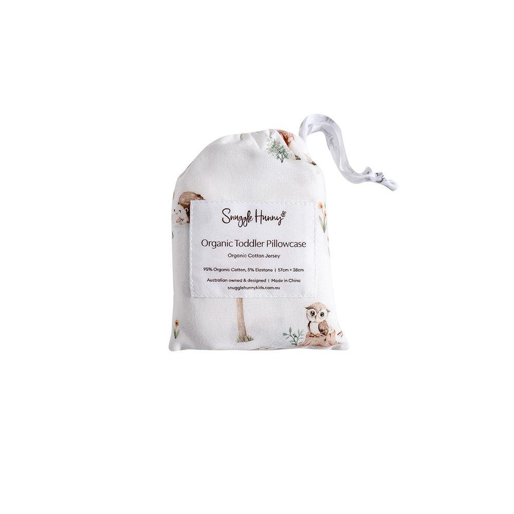 Woodland Tales Organic Cotton Toddler Pillowcase - View 6