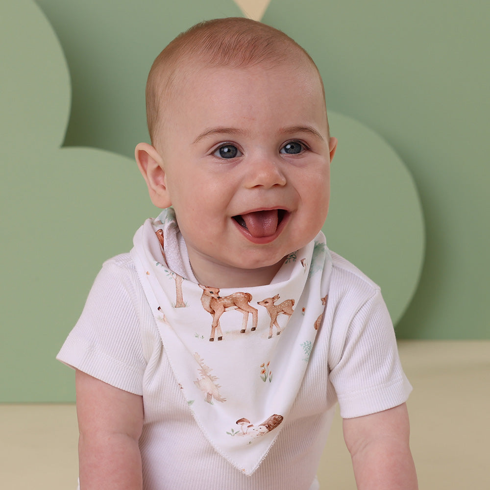 Woodland Tales Organic Dribble Bib - View 1